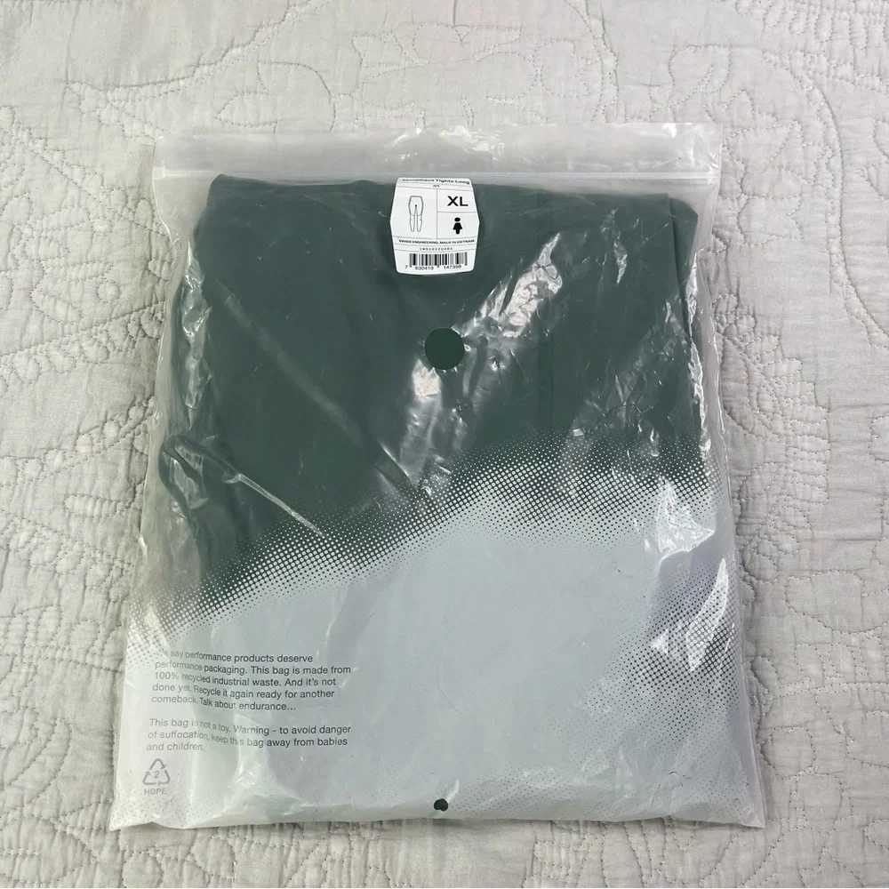 On Cloud Run On Clouds Women’s Movement Tights Long Size XL Ivy - Picture 14 of 16